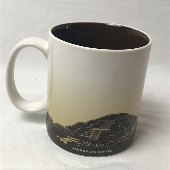 Starbucks Mexico Mug Cup 16oz Global Icon City Collection Series 2014 FLAW - Picture 5 of 7
